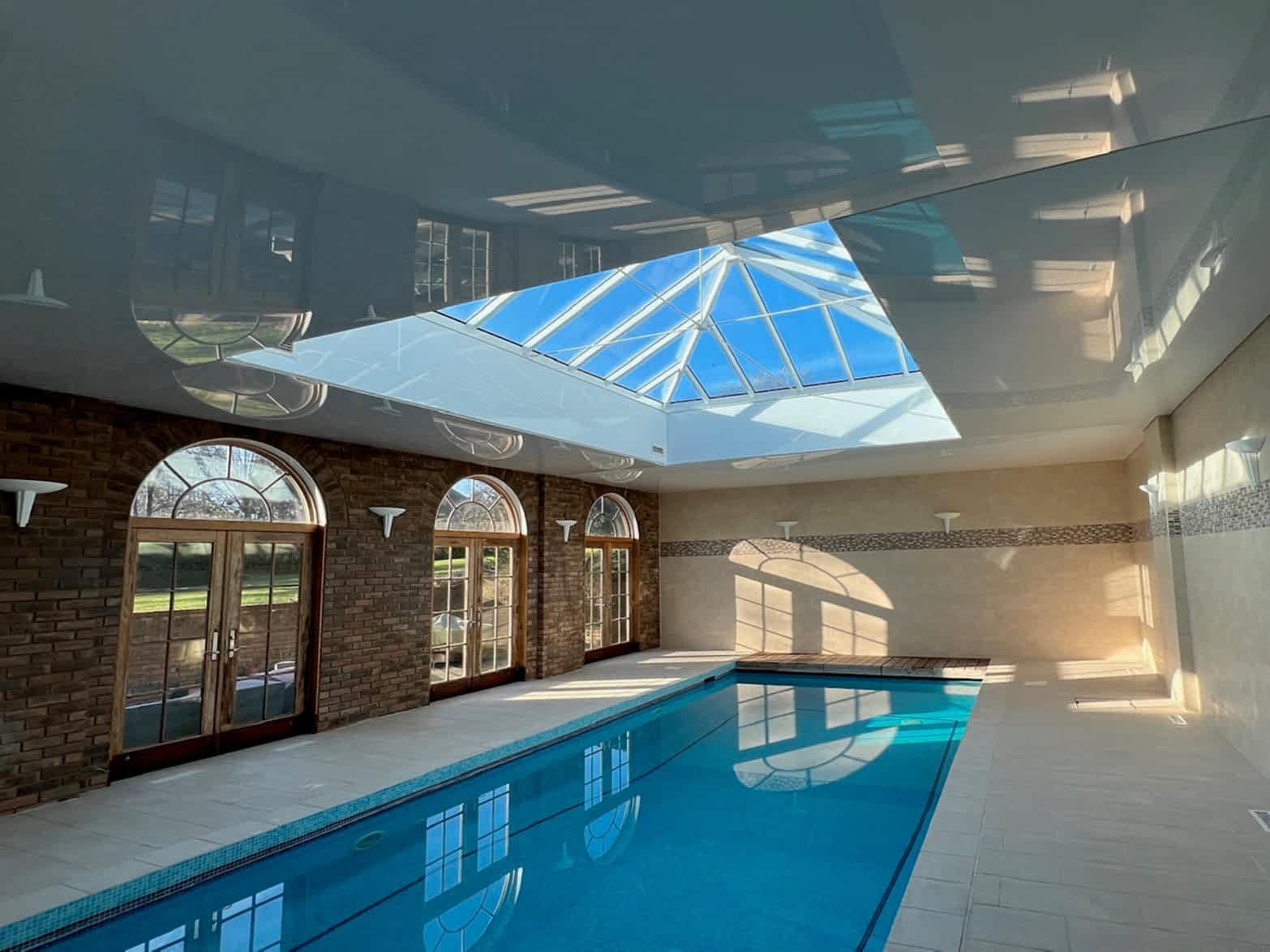 SPA area with stretched ceiling