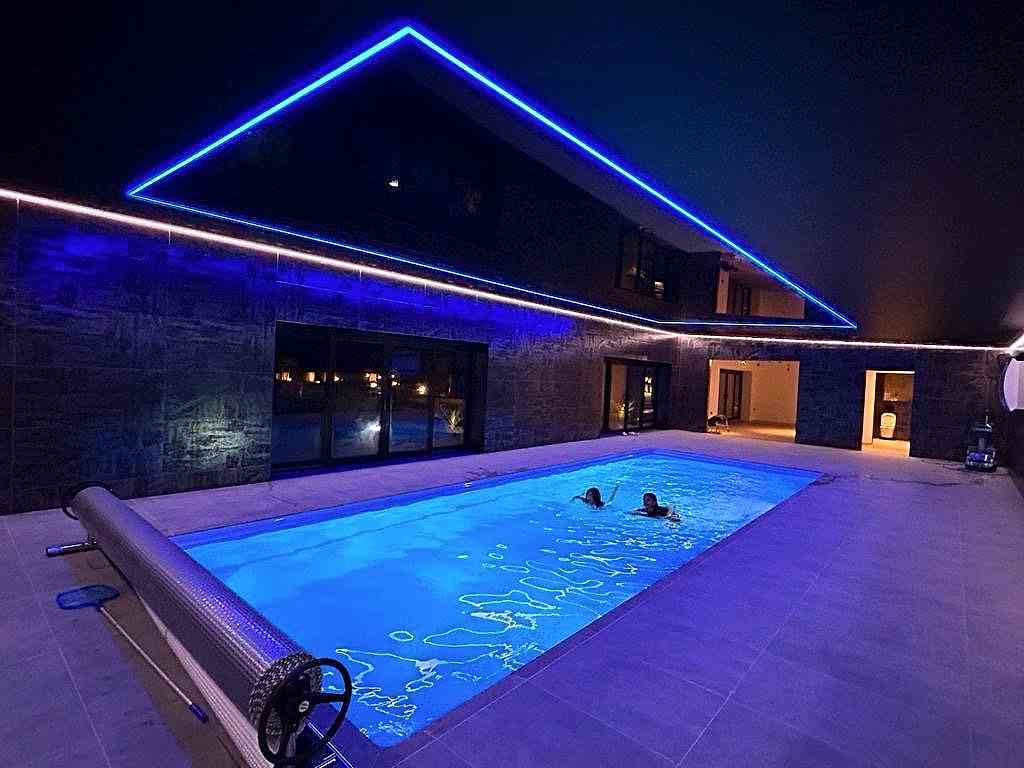 Custom stretched ceiling